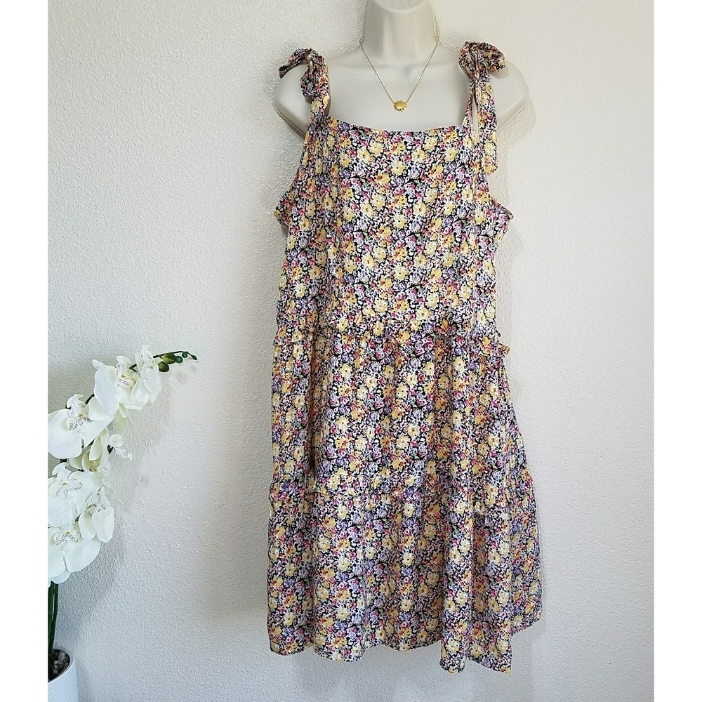 Natural Life Floral Mini Dress